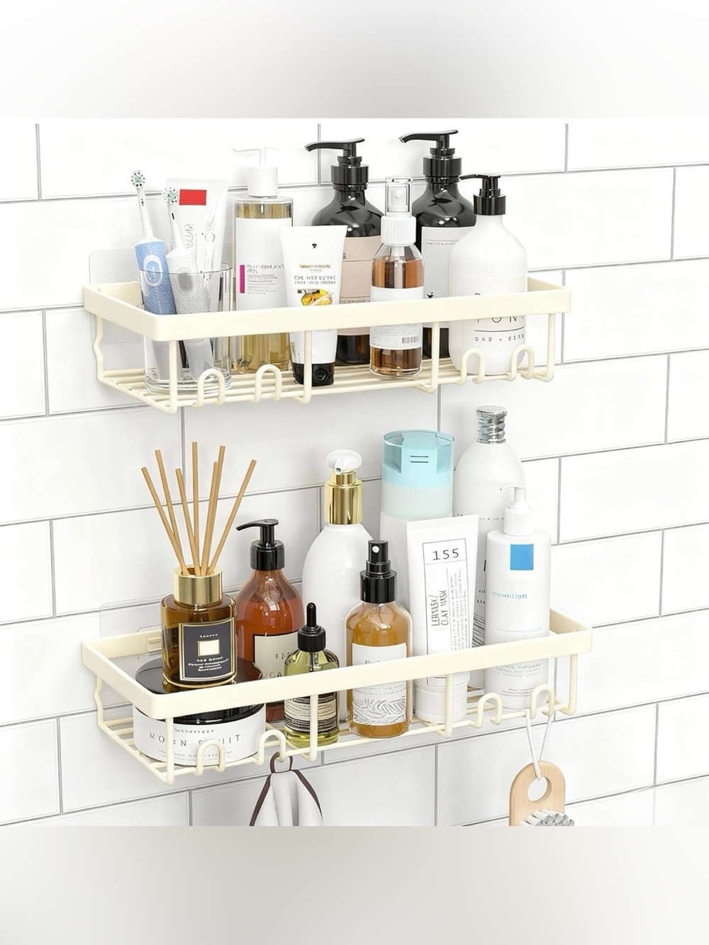 Moforoco Shower Caddy Shelf Organizer Rack